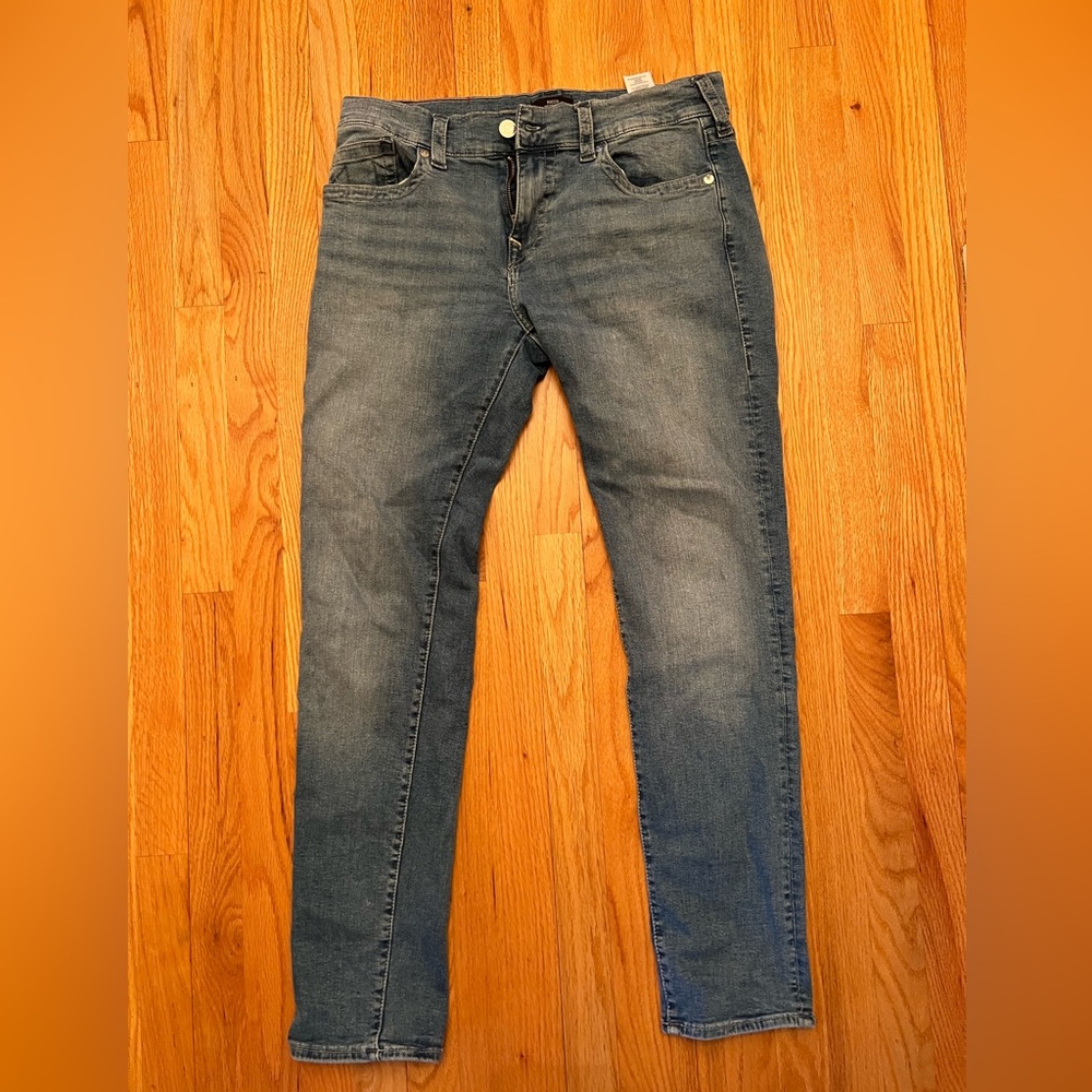 True Religion Jeans Size 34 Relaxed Skinny